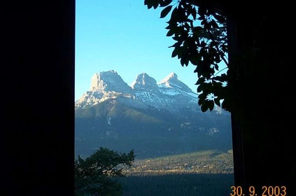 Three Sisters viewed from...