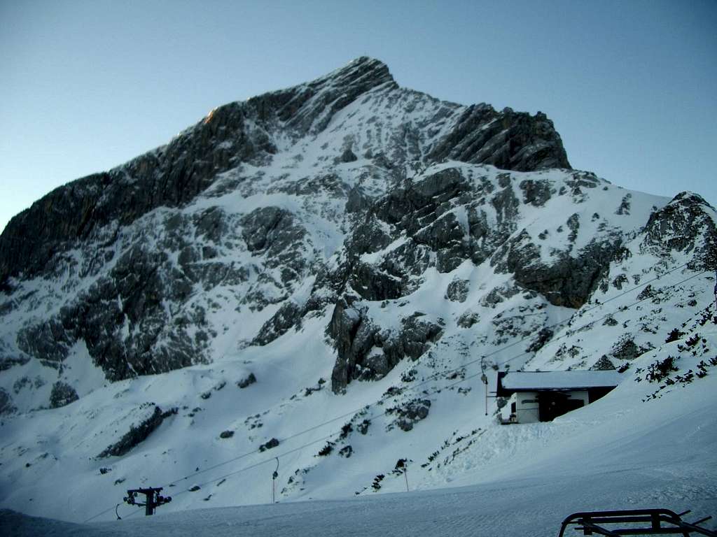 Alpspitze north face