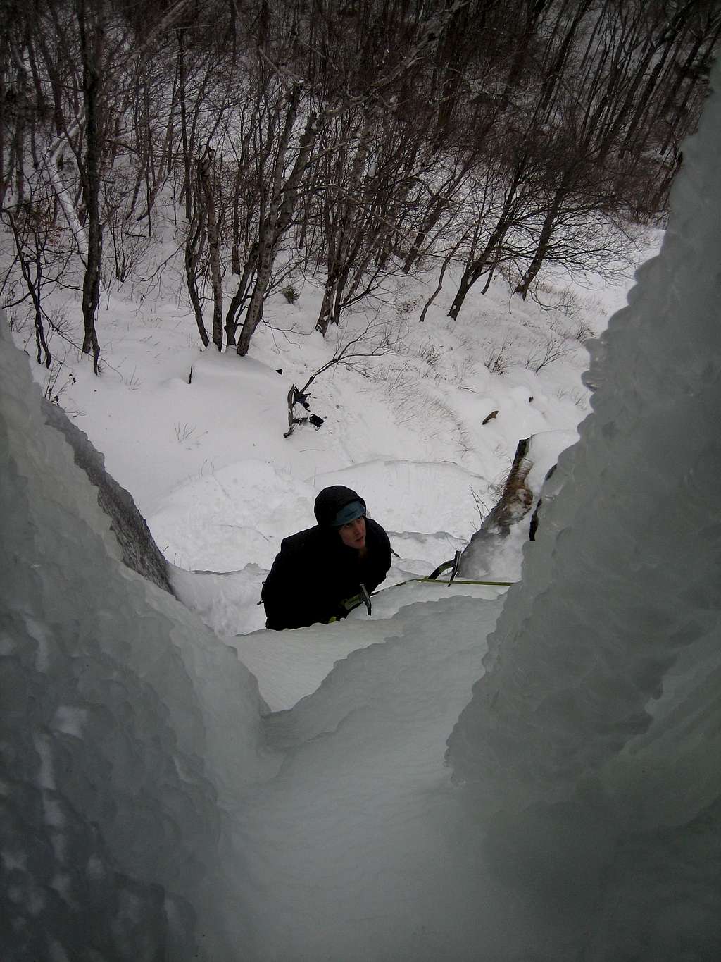 Ice Climbing at Frankenstein