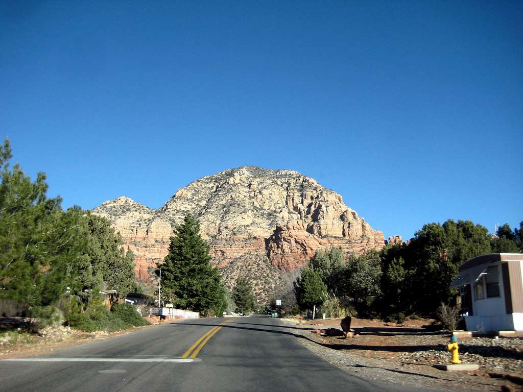 Capitol Butte from Andante Road