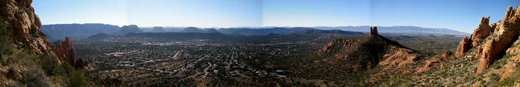 Sedona Panorama from the south face