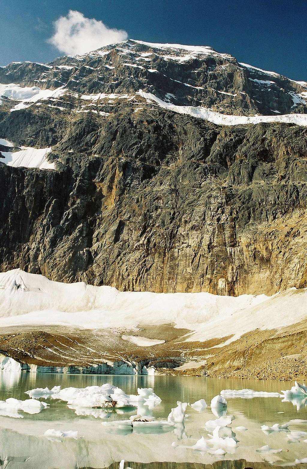 Mount Edith Cavell and Cavell Pond