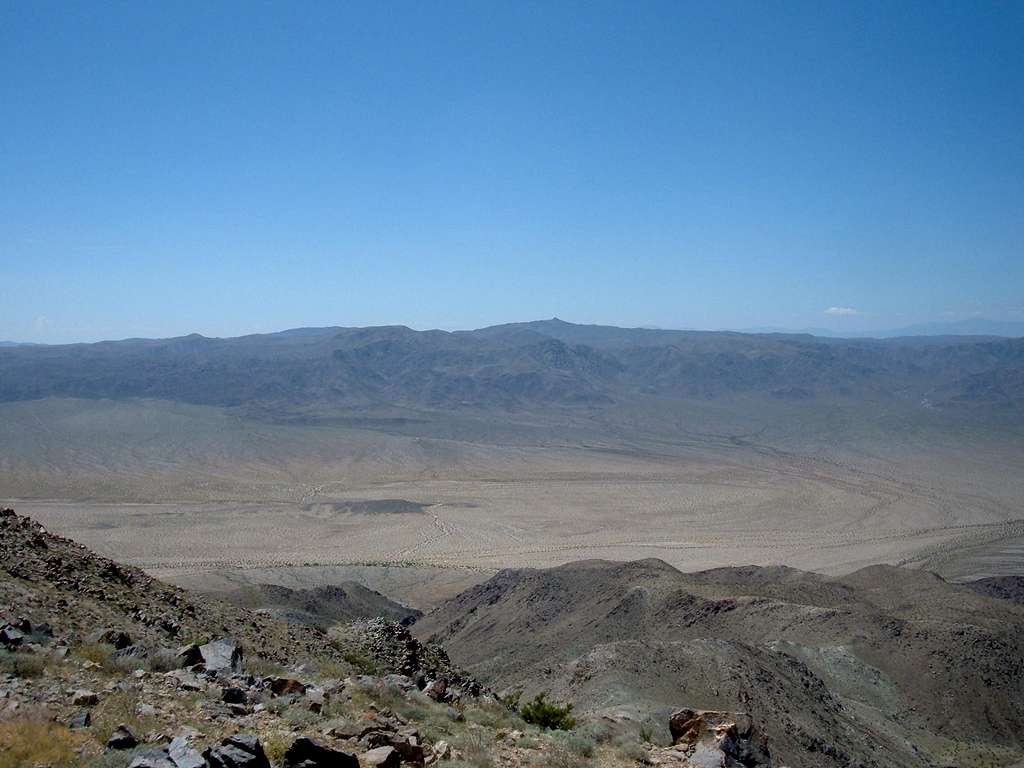 Pinto basin from the top