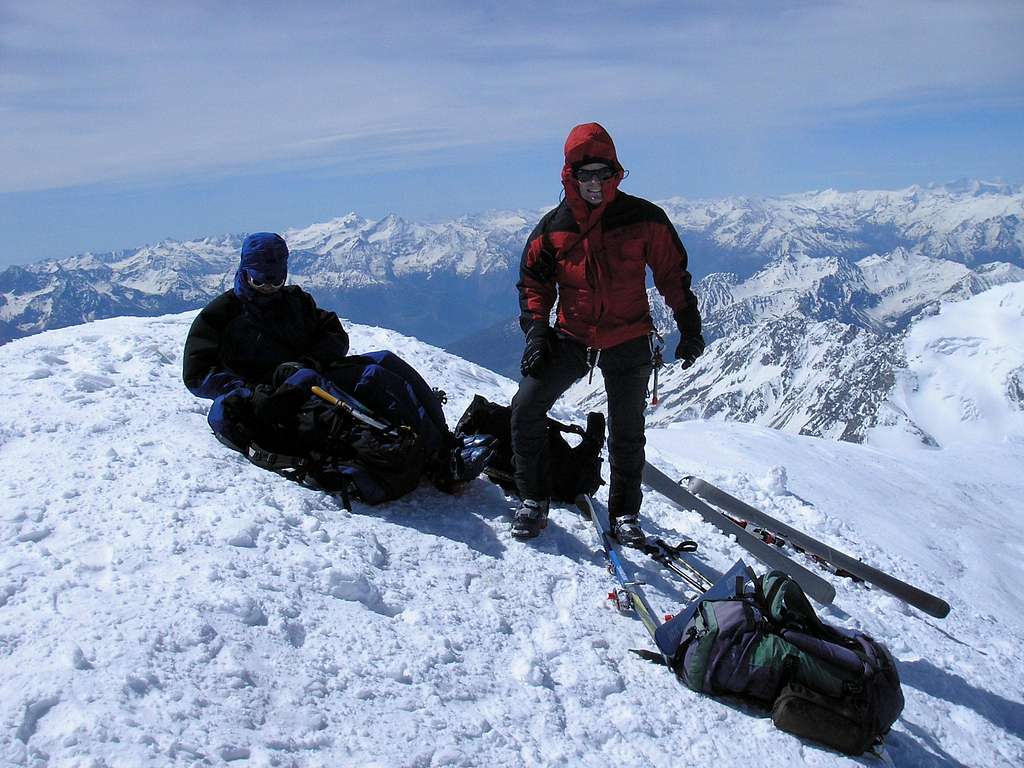 On Top of Grand Combin 4314m