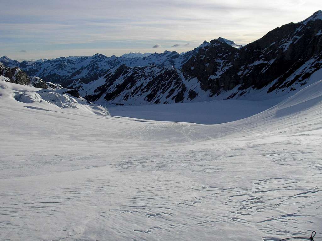 Grand Combin 4314m- Glacier de Corbassière
