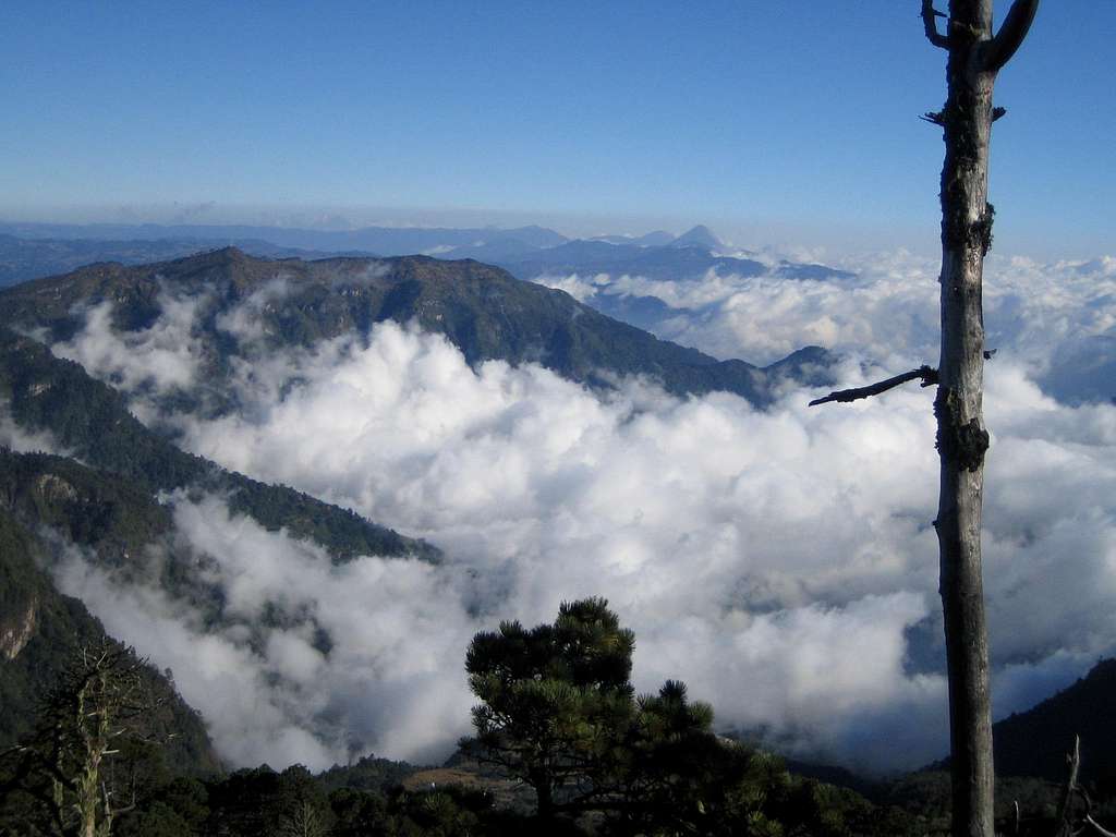 View from the col