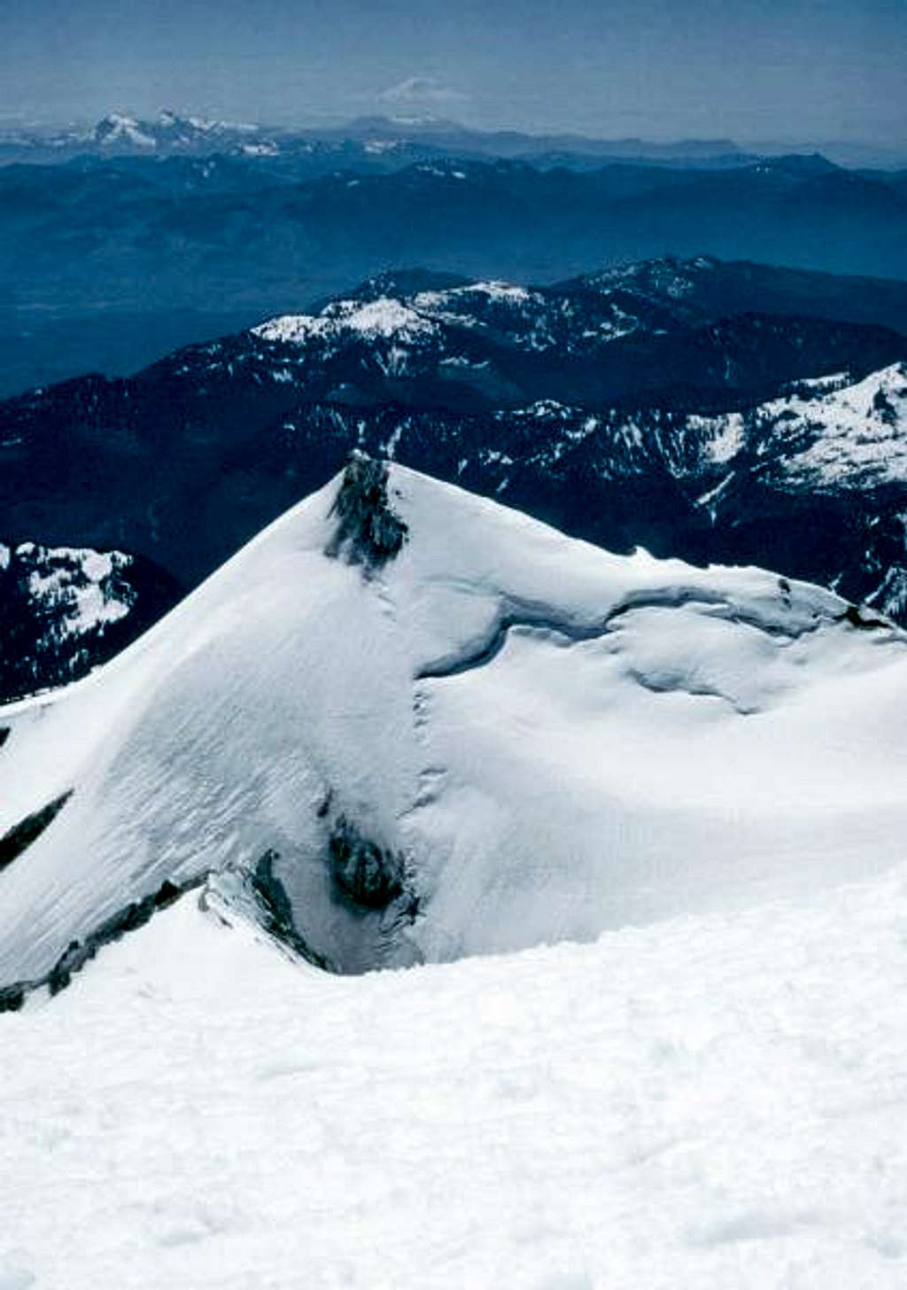 From the summit of Mt. Baker,...