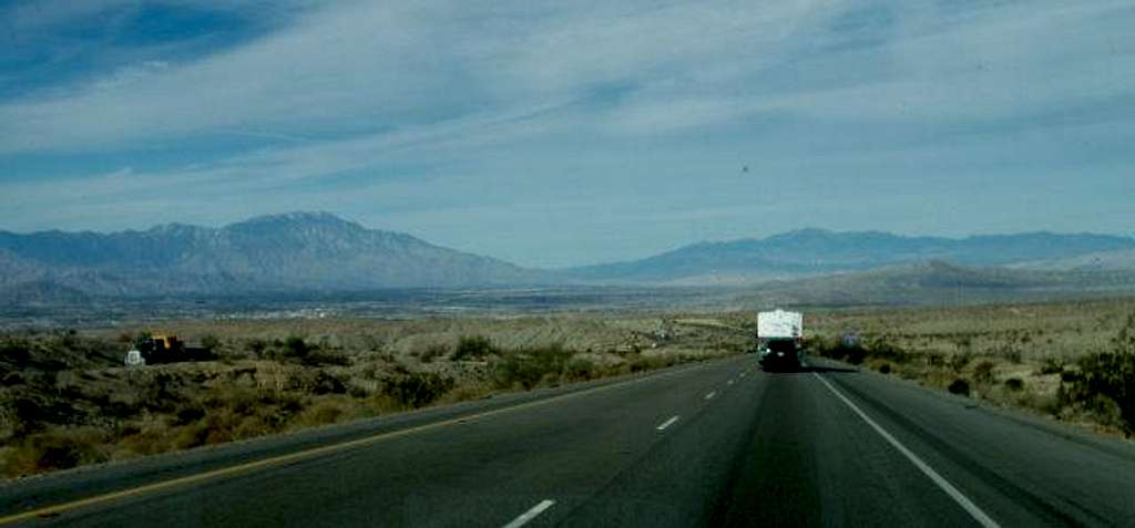 Hwy 10 east of San Gorgonio Pass