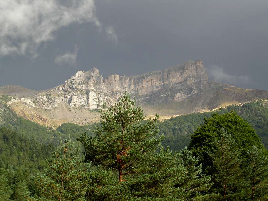 South face of Chipeta Alto