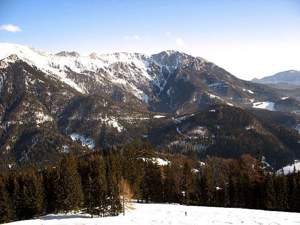 Schneealpe from Blahstein Ascent