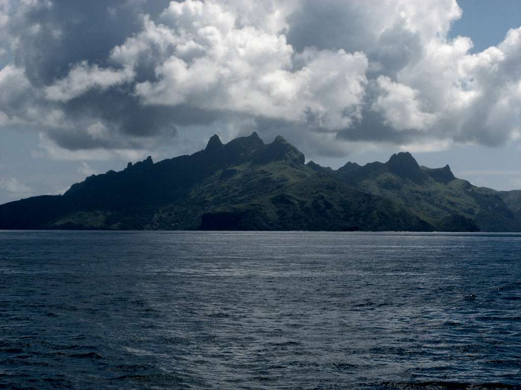 View of Waya Island from the North