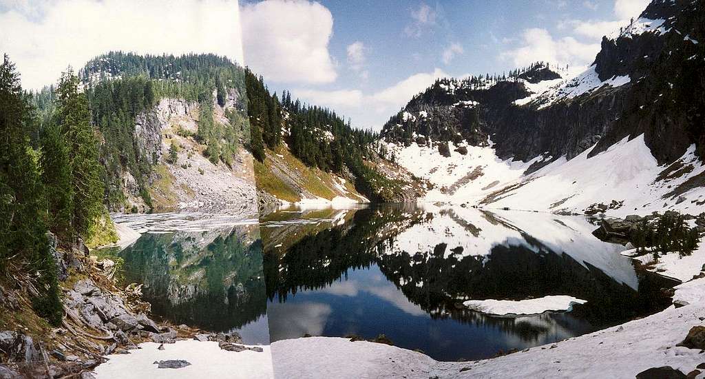 Panorama of Lake Serene from...