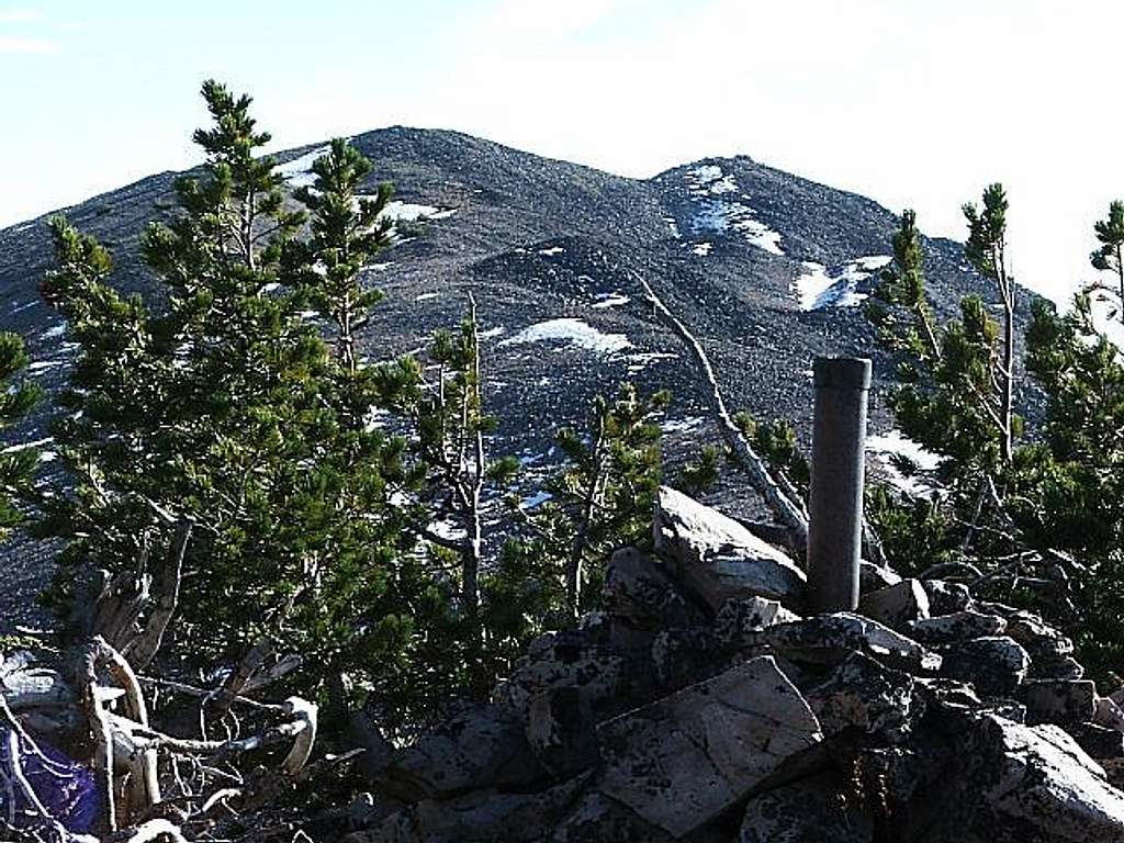 North ridge boundary marker