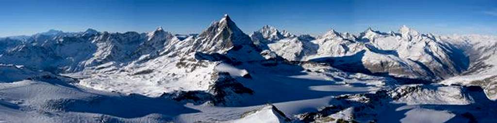 Panorama depuis le Klein...