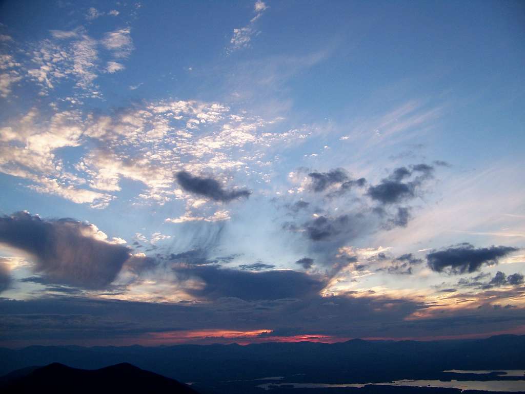 Sunset from West Peak