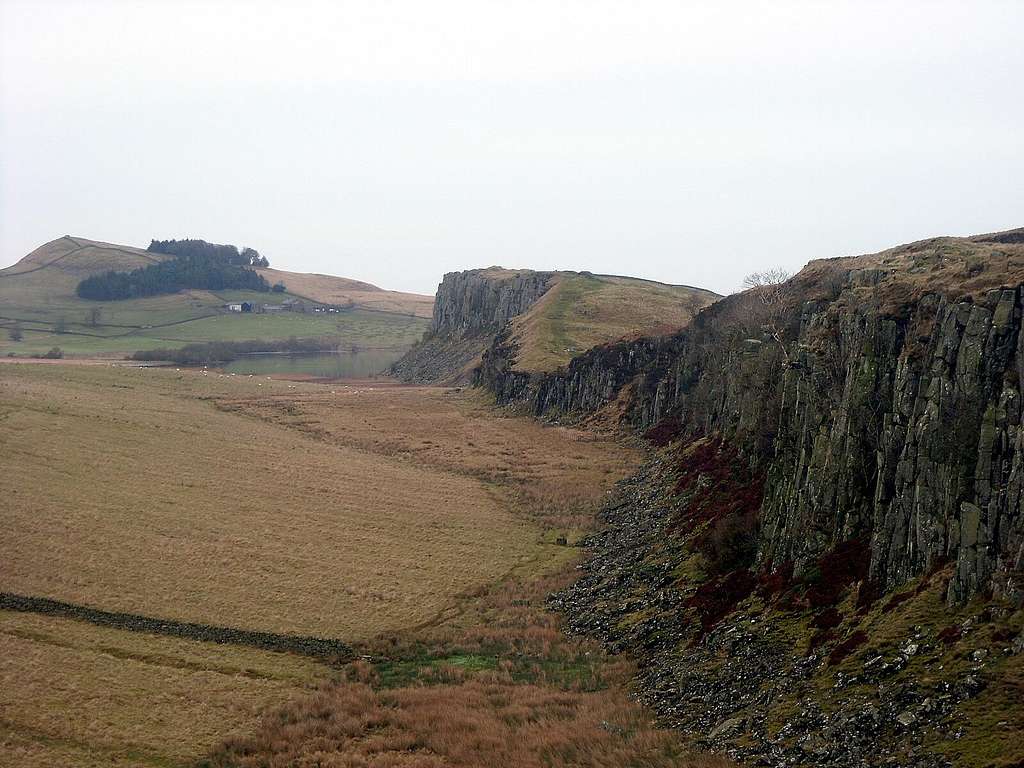 Peel Crag and Crag Lough