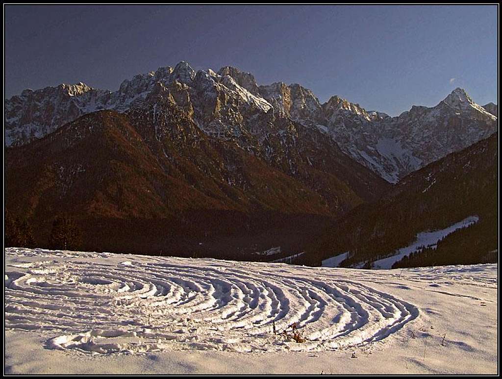 Julian Alps from Medvejek