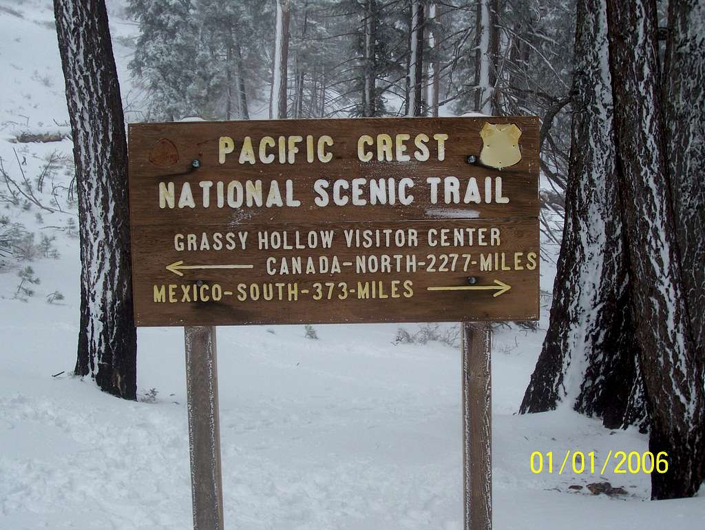 PCT in San Gbriel Mountians