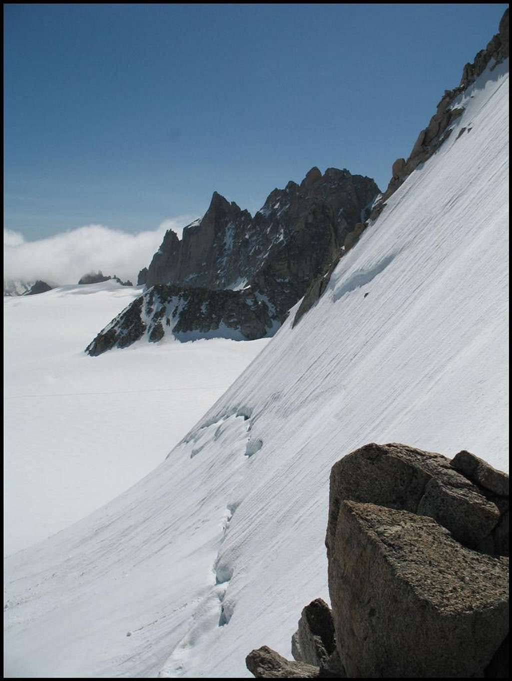 North Face of the Tete Blanche