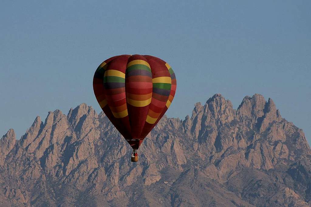 Hot air and the Organ Mountains