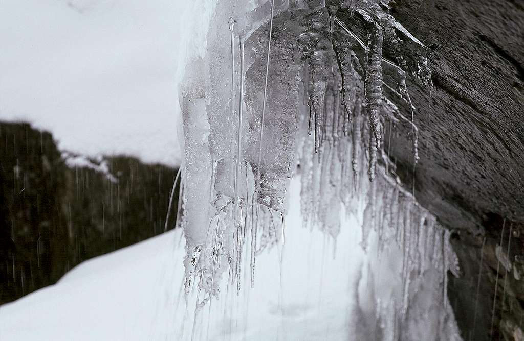 Icicles in the Devils Kitchen