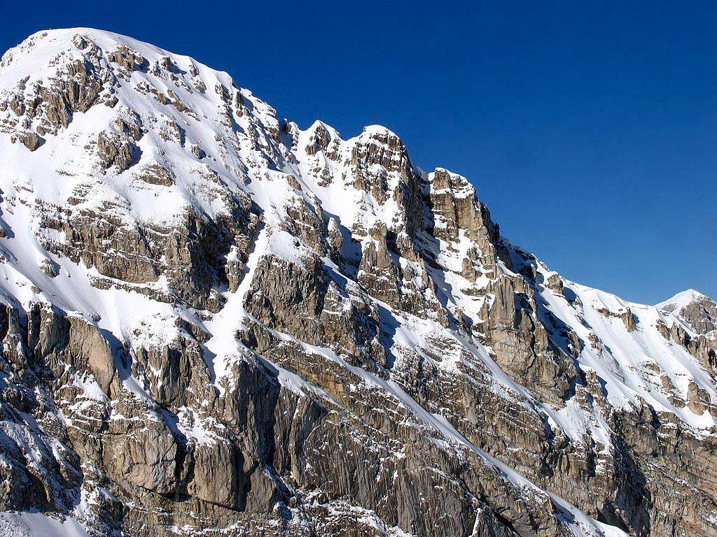 Pizzo Cefalone north ridge