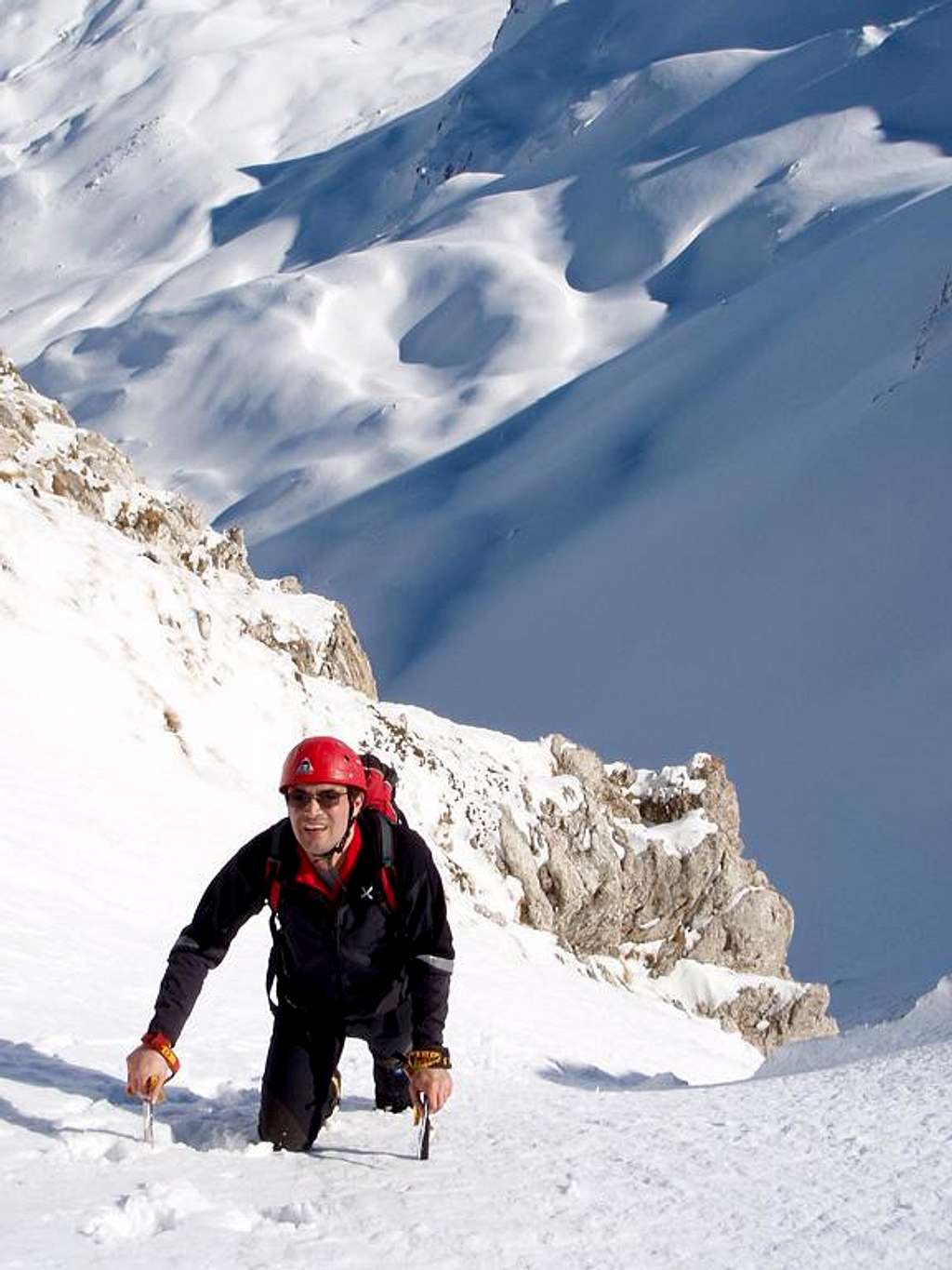 Pizzo Cefalone: south east couloir