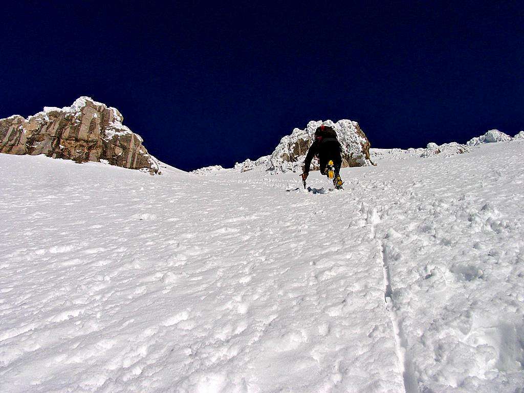 Pizzo Cefalone normal route