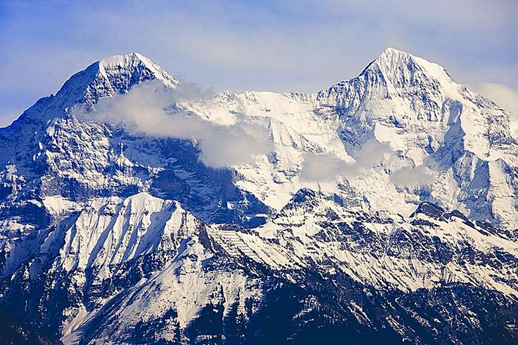 The Eiger and Monch