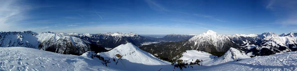 Galtjoch (2109m) summit panorama