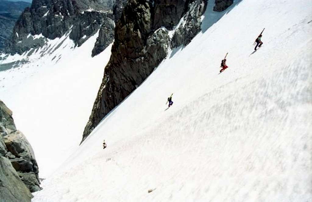U Notch ascent
Spring 1993