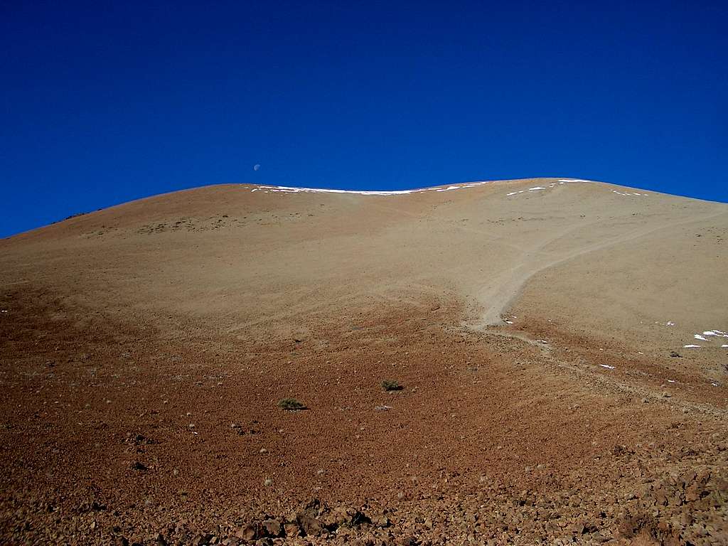 Montaña Blanca (Teide National Park) and Moon