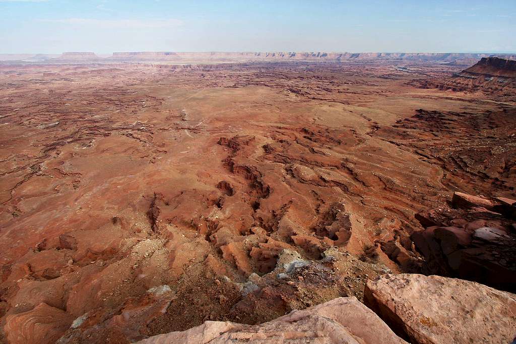 Looking into Canyonlands National Park
