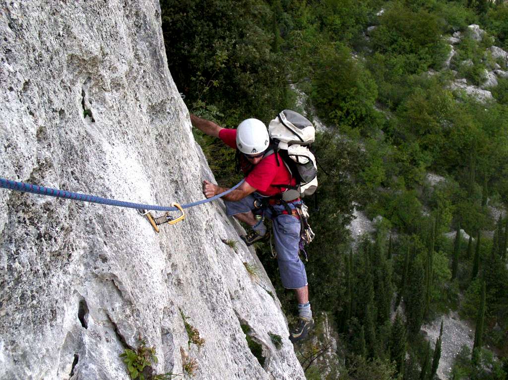 Arco sport climbing