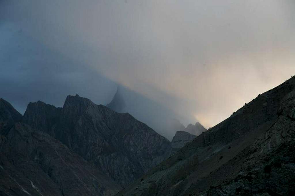 Morning in Baltoro Glacier, Karakoram, Pakistan