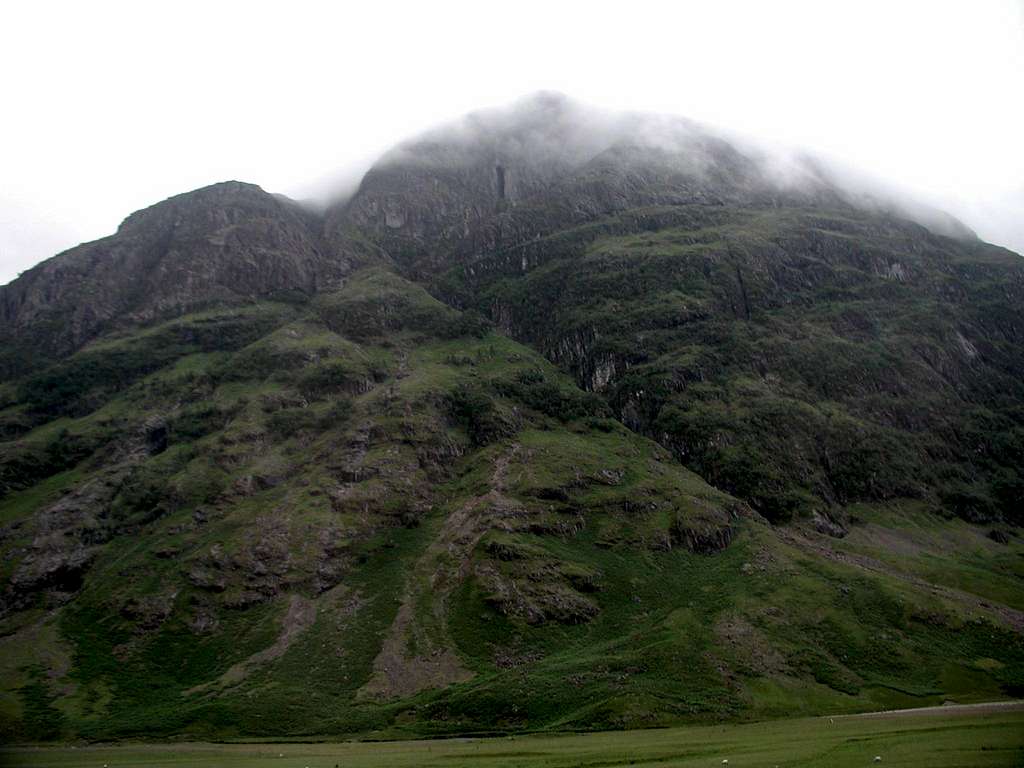 Scottish mountain in the clouds #2