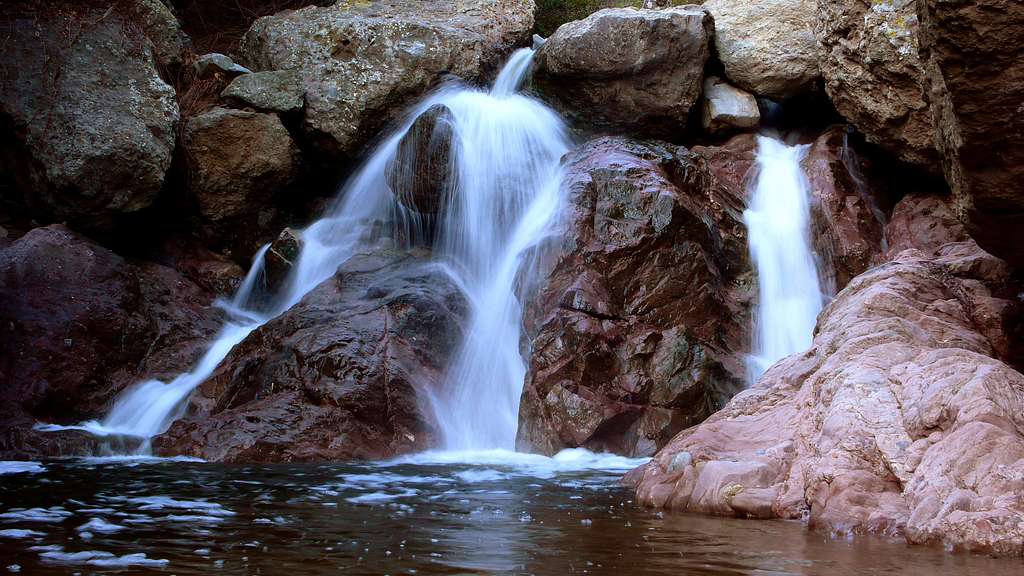 a waterfall shot
