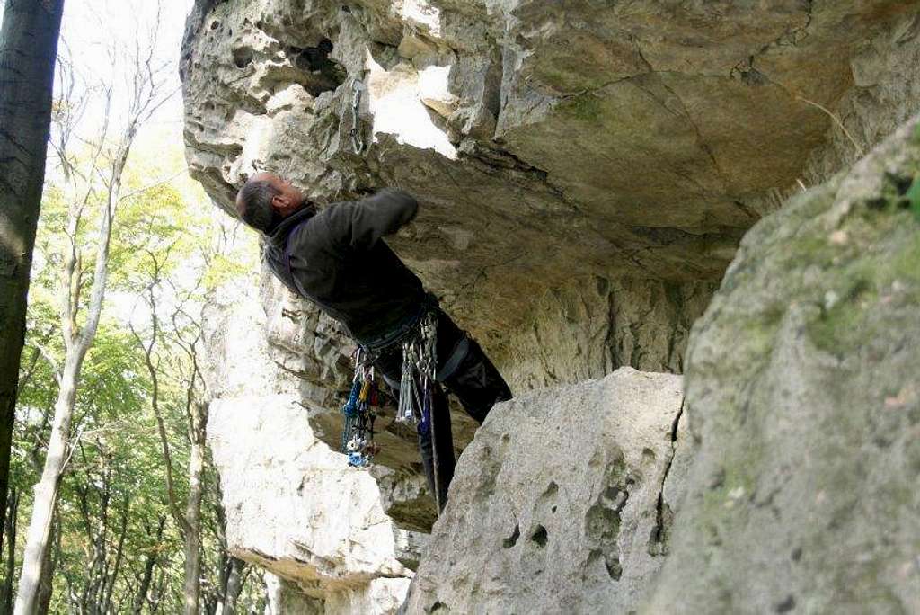 Michael at the crux