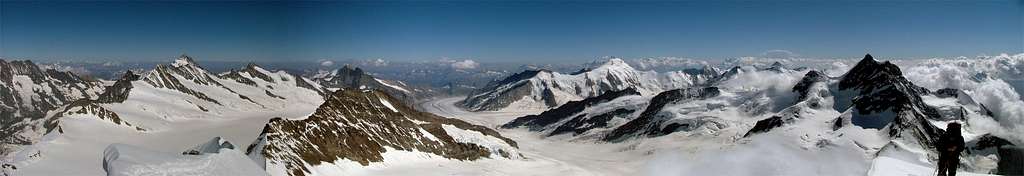 Mönch summit panorama
