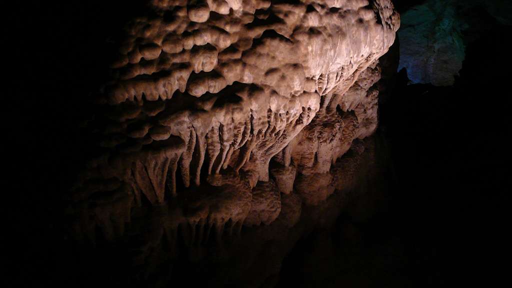 a thing in a cave
