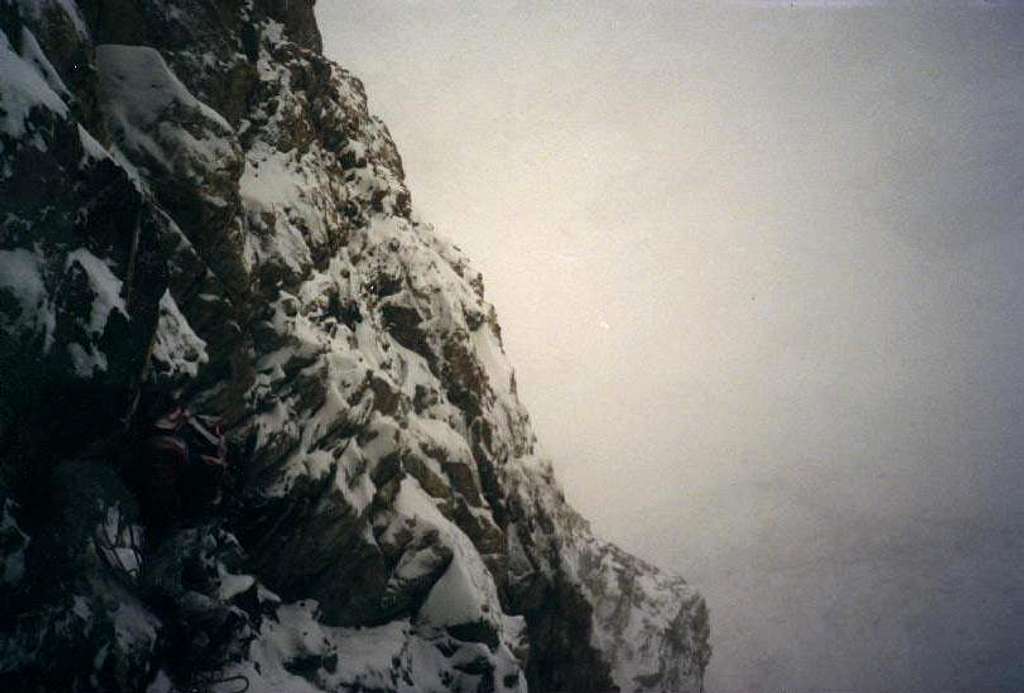 Middle Teton Descent