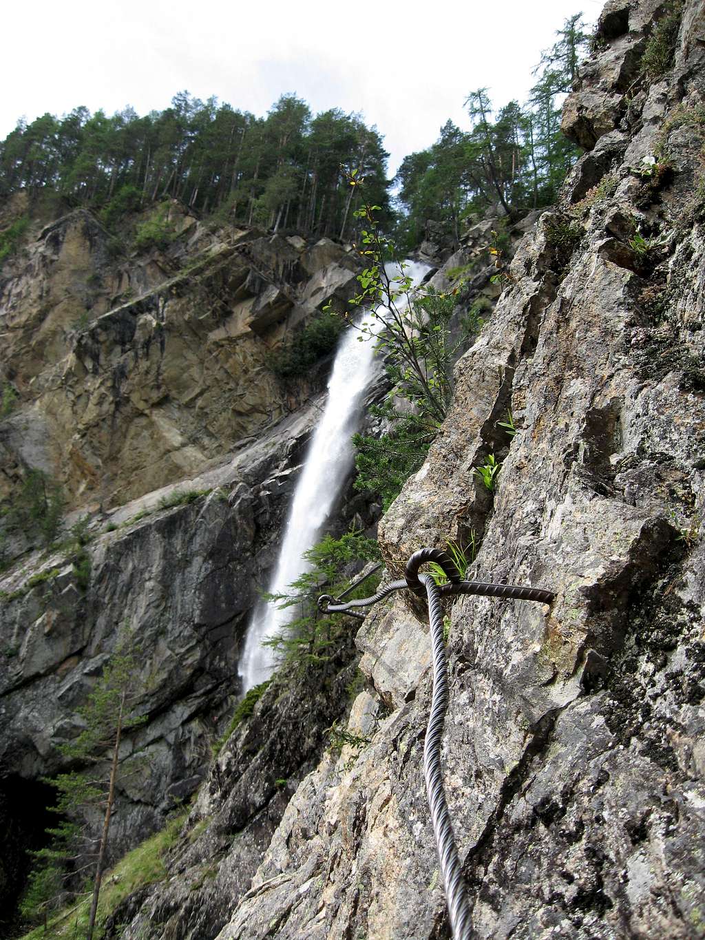 klettersteig lehner wasserfal