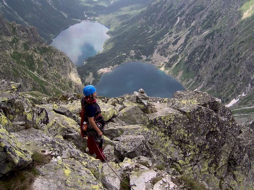 Descent from Volia veža / High Tatra