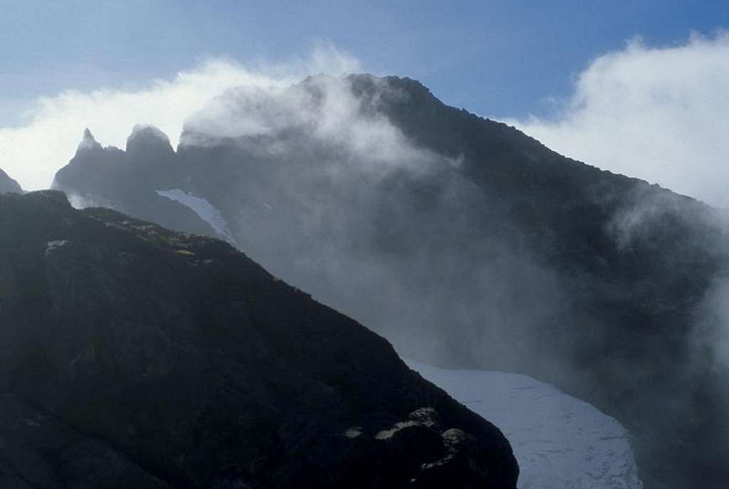 Johnston Peak on Mt. Speke