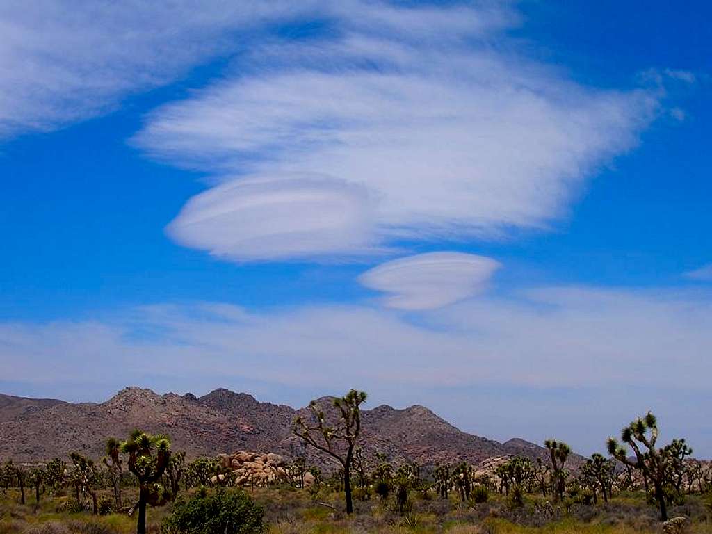 Orographic Clouds of Joshua Tree National Park