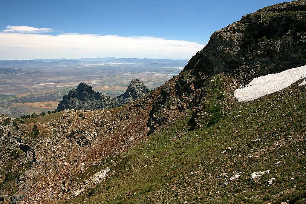 Greys Peak east route view