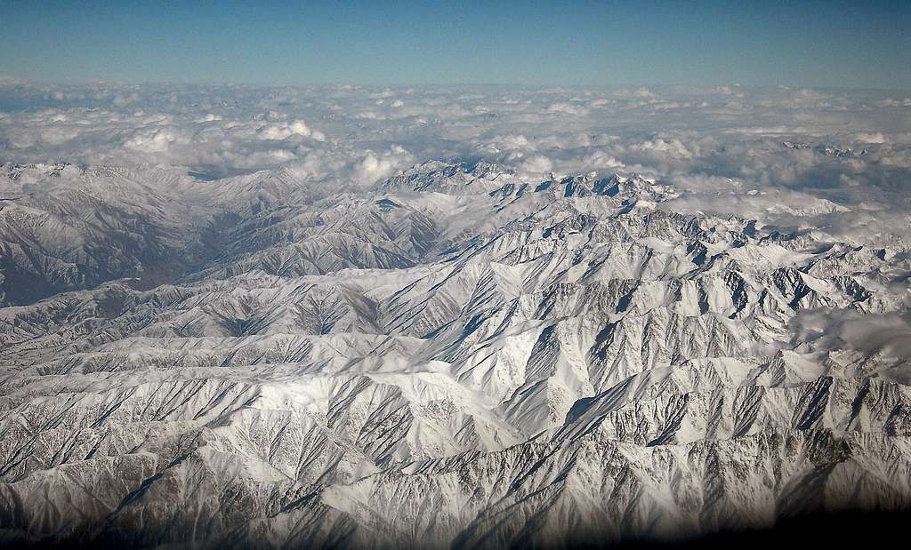 Mountains North of Kabul, Afghanistan