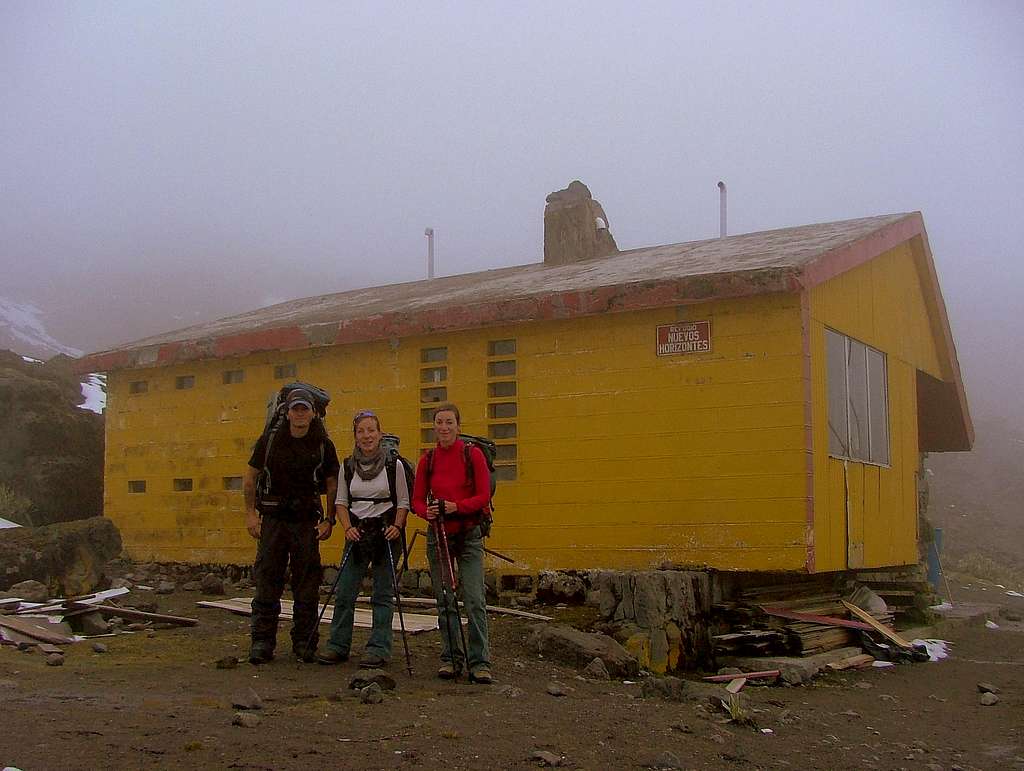 Illinizas Refuge. (4,700 m)