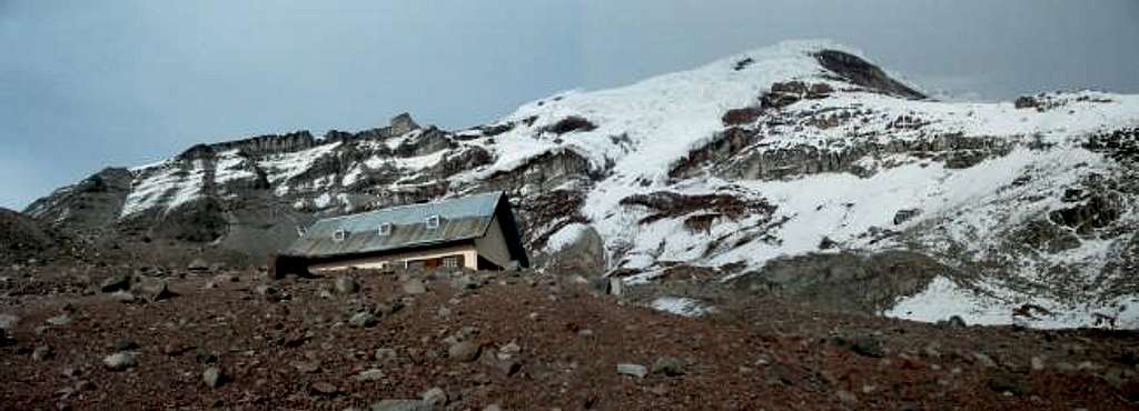 Panoramic view of Chimborazo,...