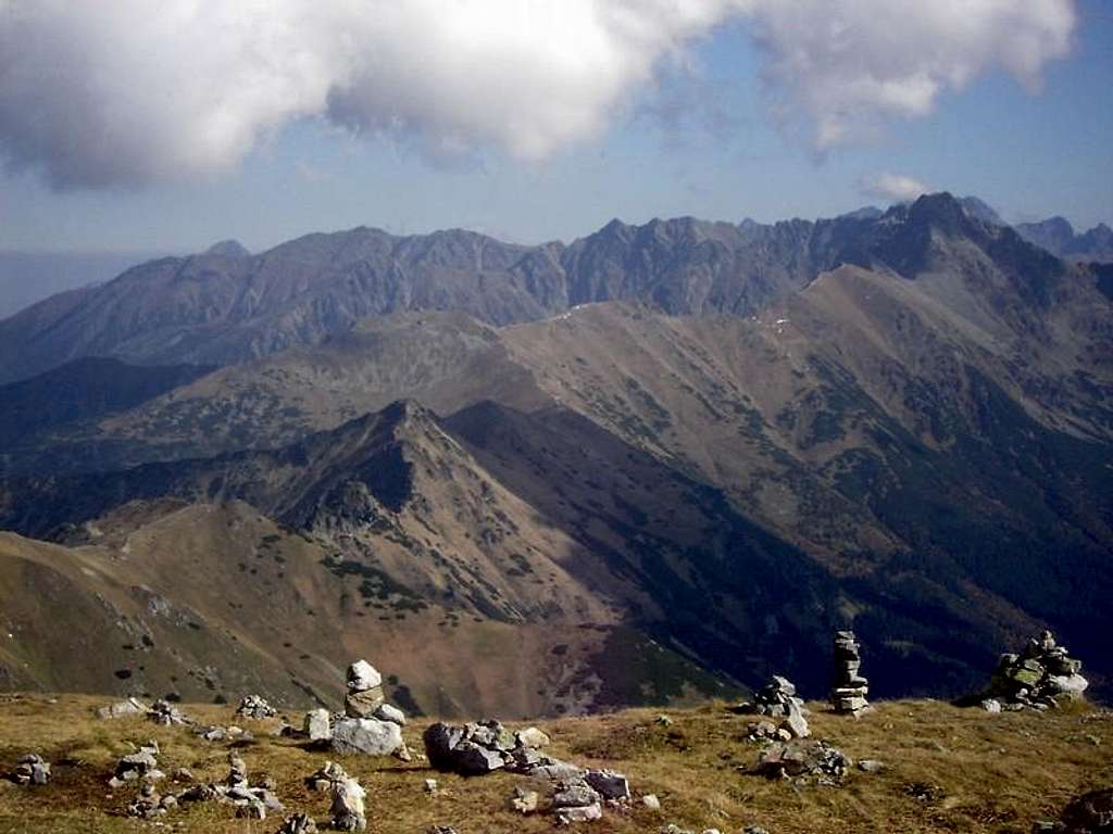 Polish part of High Tatras